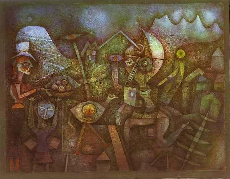 Paul Klee. Carnival in the Mountains.