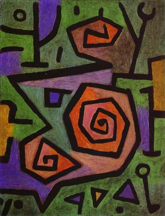 Paul Klee. Heroic Roses.