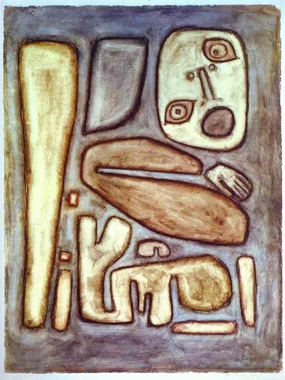 Paul Klee. Outburst of Fear.