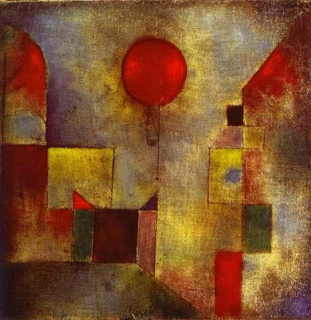 Paul Klee. Red Balloon.