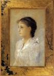 Gustav Klimt. Emilie Flöge, Aged 17.