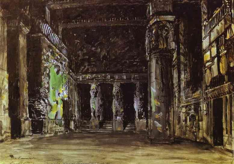 Constantin Korovin. The Temple of Tanit.
