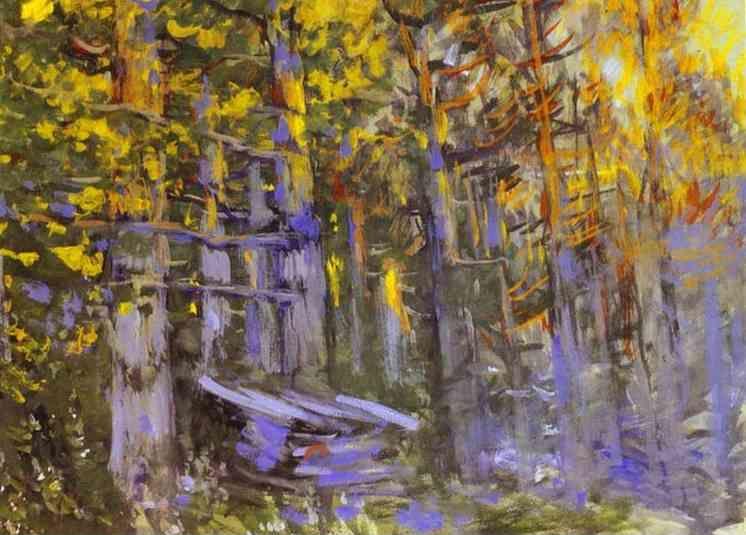 Constantin Korovin. The Forest.