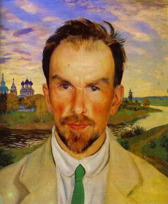 Boris Kustodiyev. Portrait of an Art Historian and Restorer Alexander Anisimov.