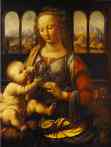 Leonardo da Vinci. Madonna with the Carnation.