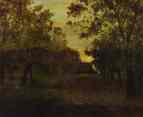 Isaac Levitan. Road in a Wood.