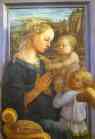 Fra Filippo Lippi. Madonna and Child with Angels.
