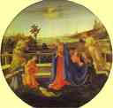 Filippino Lippi. Adoration of the Child.