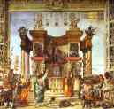 Filippino Lippi. Life of St. Philip: St. Philip Exorcising in the Temple of Hieropolis.