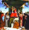 Lorenzo Lotto. San Bernandino Altarpiece.