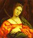 Lorenzo Lotto. St. Catherine.