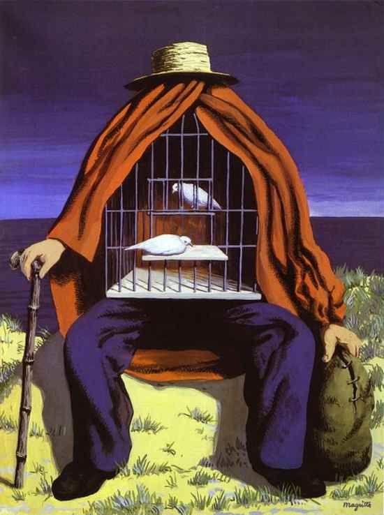 René Magritte. La Thérapeute.