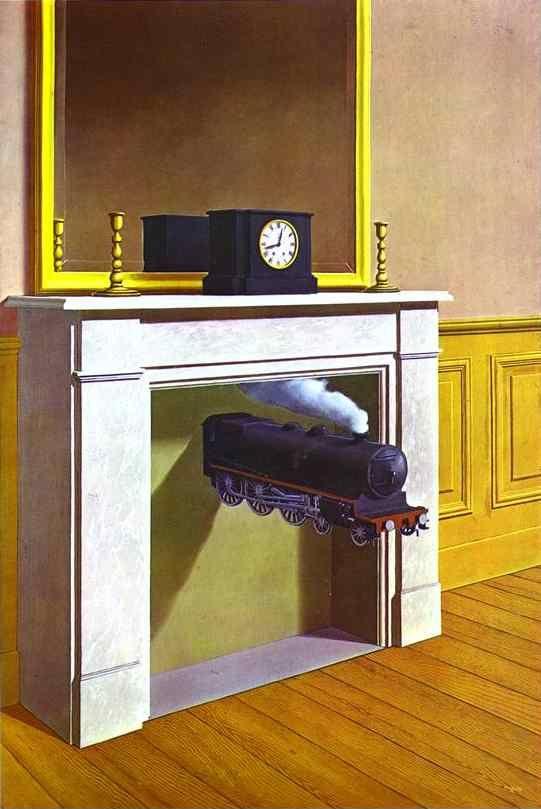 René Magritte. La Durée poignardée.