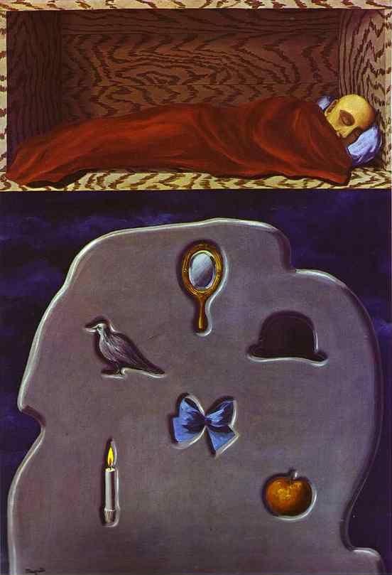 René Magritte. The Reckless Sleeper.