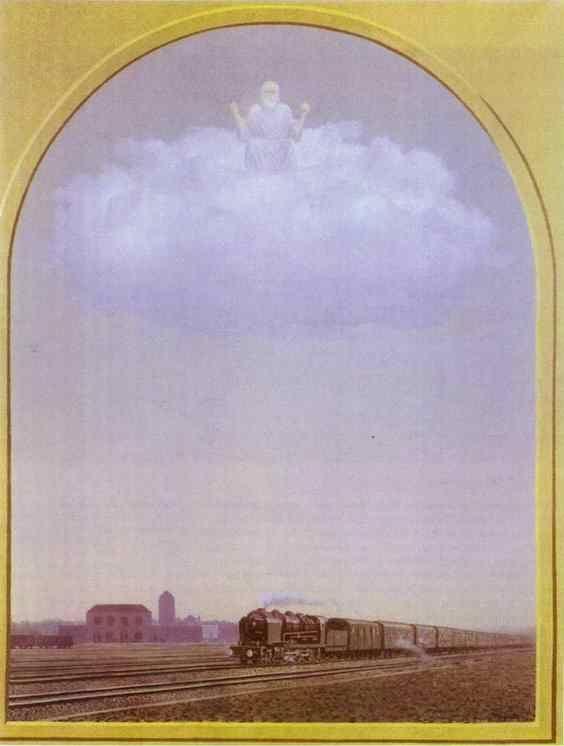 René Magritte. The Nightingale.