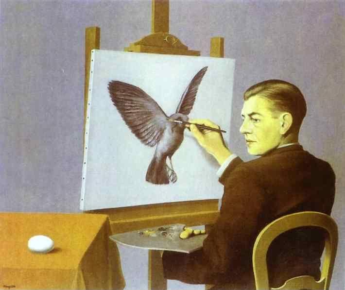 René Magritte. Perspicacity.