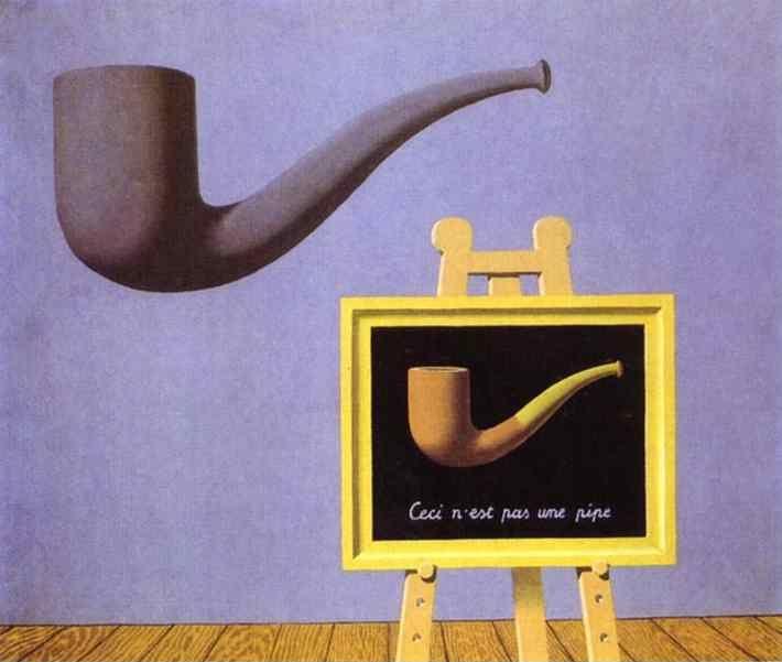 René Magritte. The Two Mysteries.