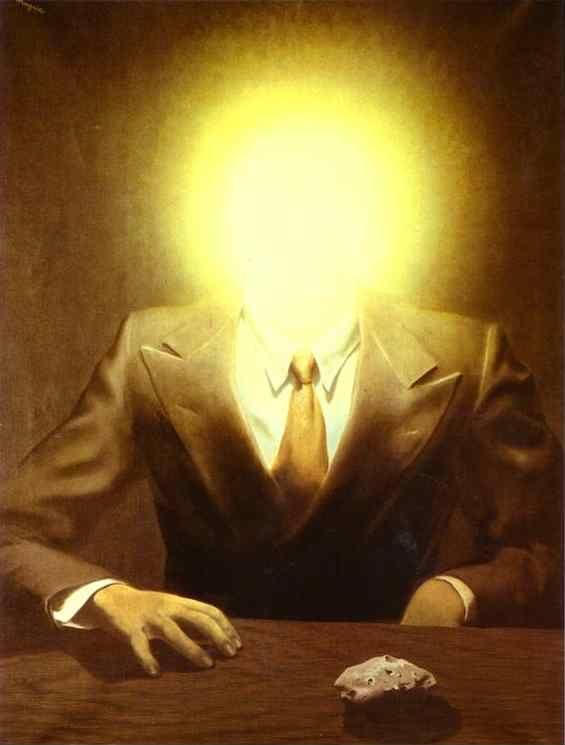 René Magritte. The Pleasure Principle
 (Portrait of Edward James).