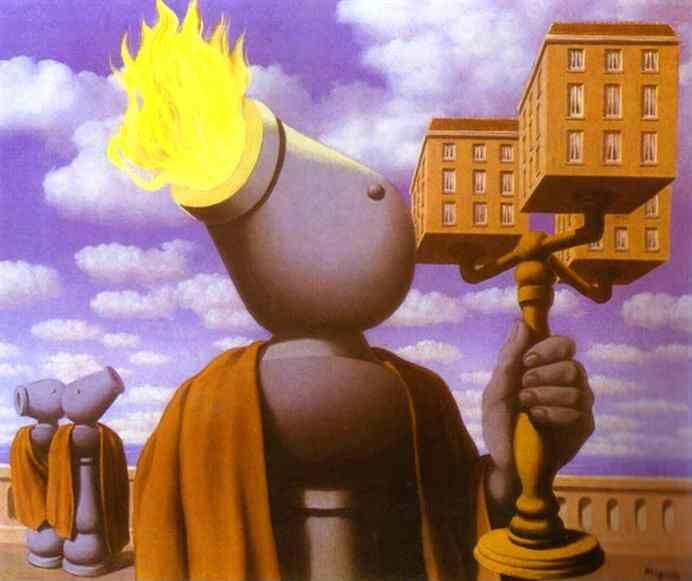René Magritte. The Cicerone.