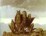 René Magritte. The Companions of Fear.