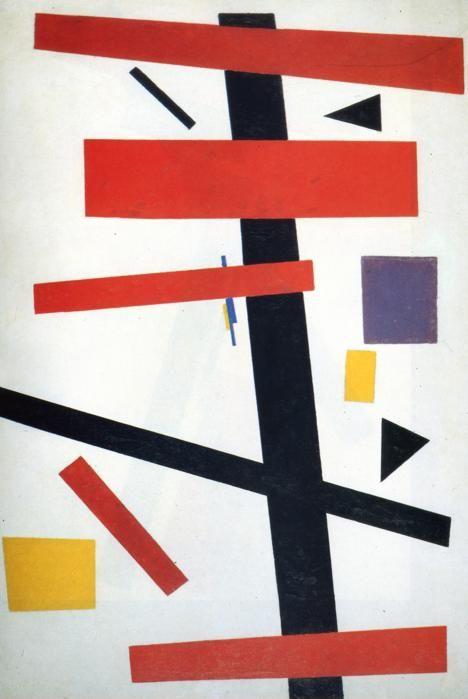 Kazimir Malevich. Suprematism. (Supremus
 #50).