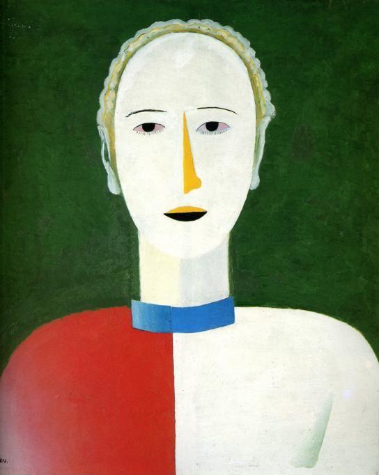 Kazimir Malevich. Portrait of a Woman.