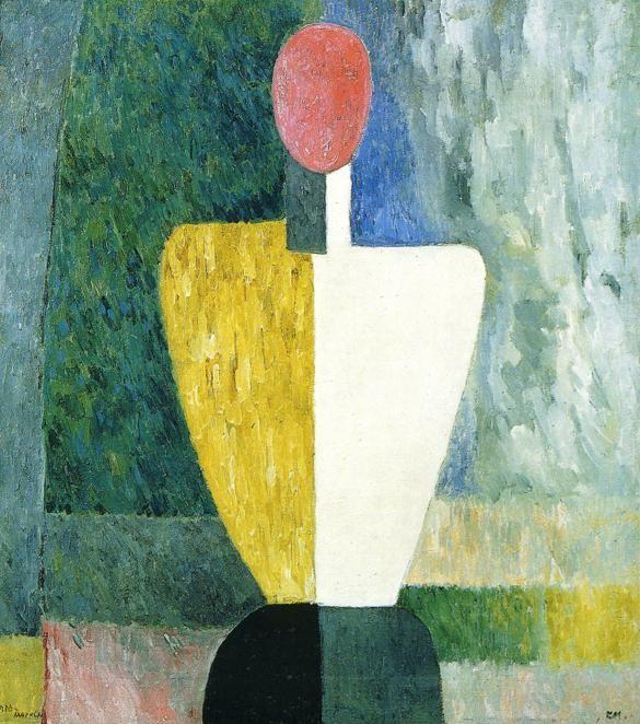 Kazimir Malevich. Torso (Figure with
 Pink Face).