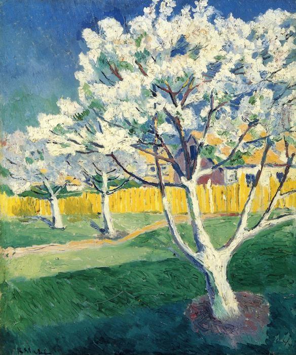 Kazimir Malevich. Apple Tree in Blossom.