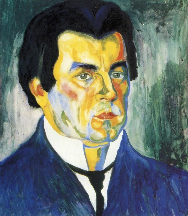Kazimir Malevich. Self-Portrait.