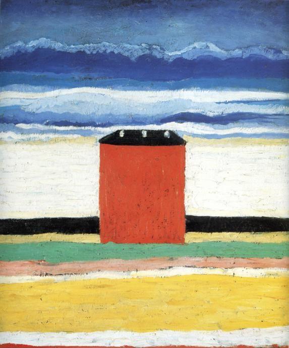 Kazimir Malevich. Red House.