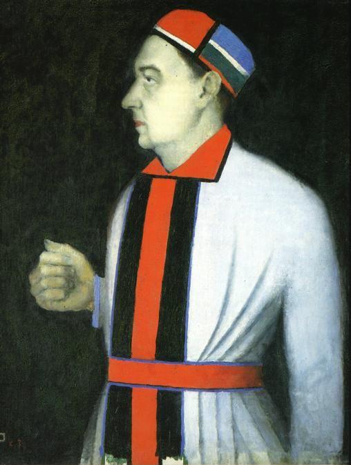 Kazimir Malevich. Portrait of a Man (N.N. Punin?).