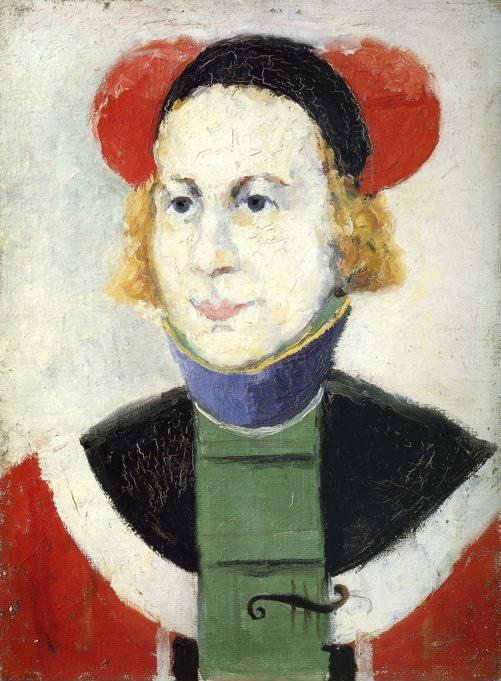 Kazimir Malevich. Portrait.