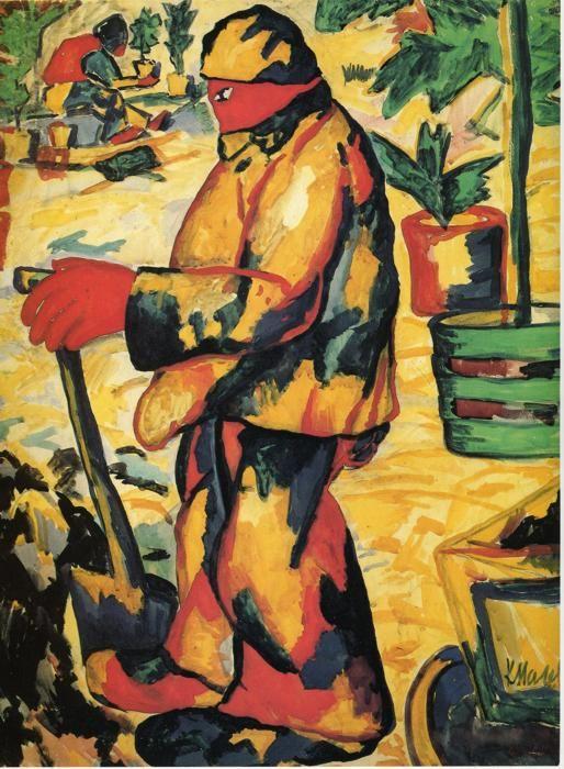Kazimir Malevich. Gardener.