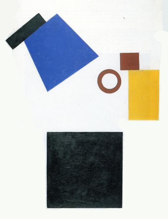 Kazimir Malevich. Suprematism. Two-Dimensional
 Self-Portrait.