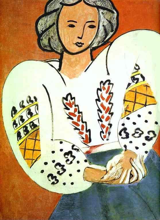 Henri Matisse. The Rumanian Blouse.