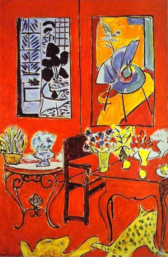 Henri Matisse. Large Red Interior.