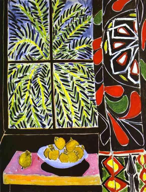 Henri Matisse. The Egyptian Curtain.
