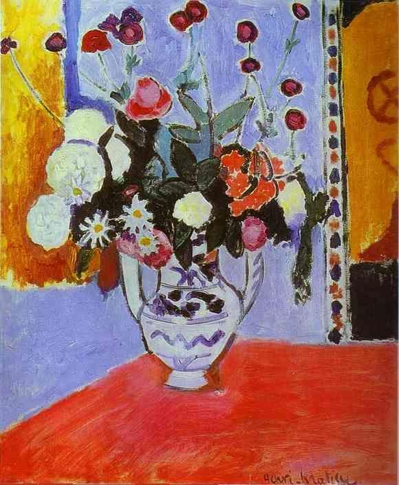 Henri Matisse. Bouquet (Vase with Two Handles).