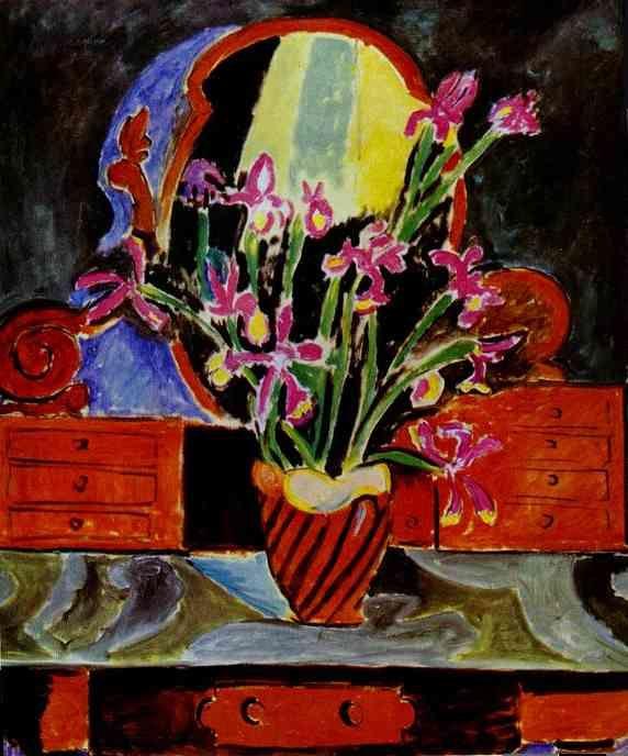 Henri Matisse. Vase of Irises.