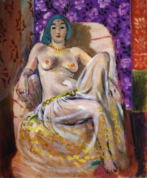 Henri Matisse. Le genou levé.