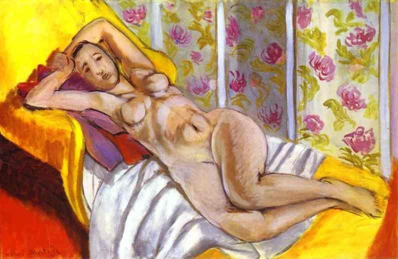 Henri Matisse. Lying Nude.