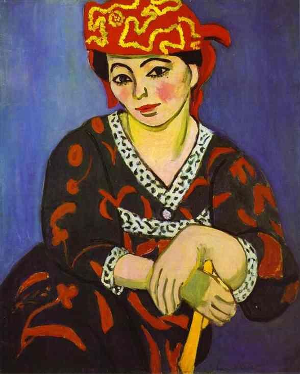 Henri Matisse. Madame Matisse: Madras Rouge.