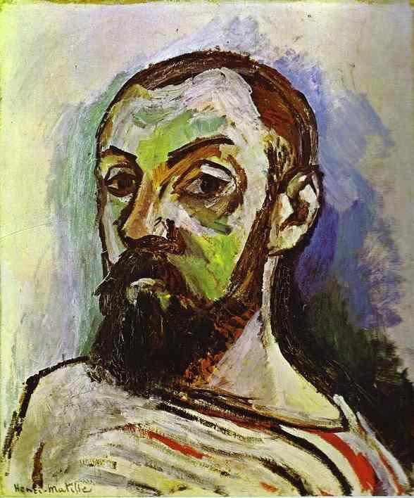Henri Matisse. Self-Portrait in a Striped  T-Shirt.