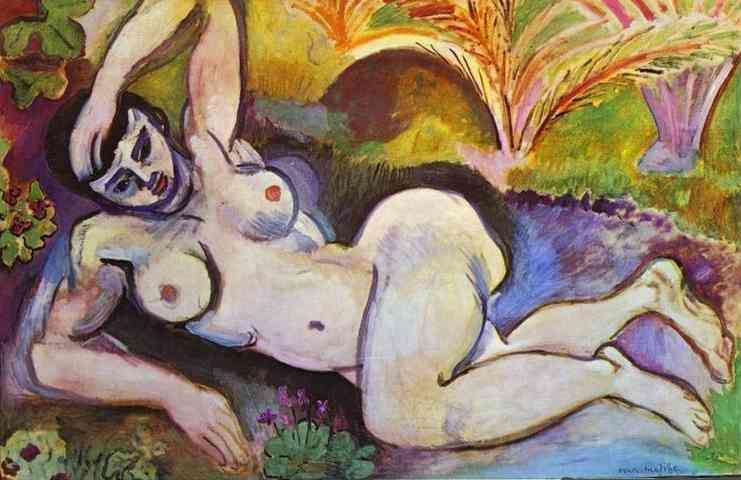 Henri Matisse. Blue Nude. (Souvenir de Biskra).