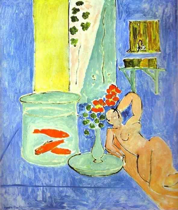 Henri Matisse. Red Fish and a Sculpture.