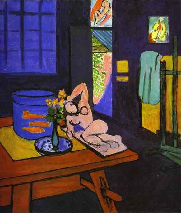 Henri Matisse. Red Fish in Interior.