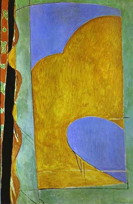 Henri Matisse. Yellow Curtain.