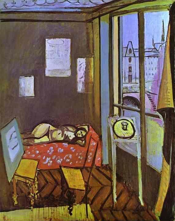 Henri Matisse. Studio, Quay of Saint-Michel.