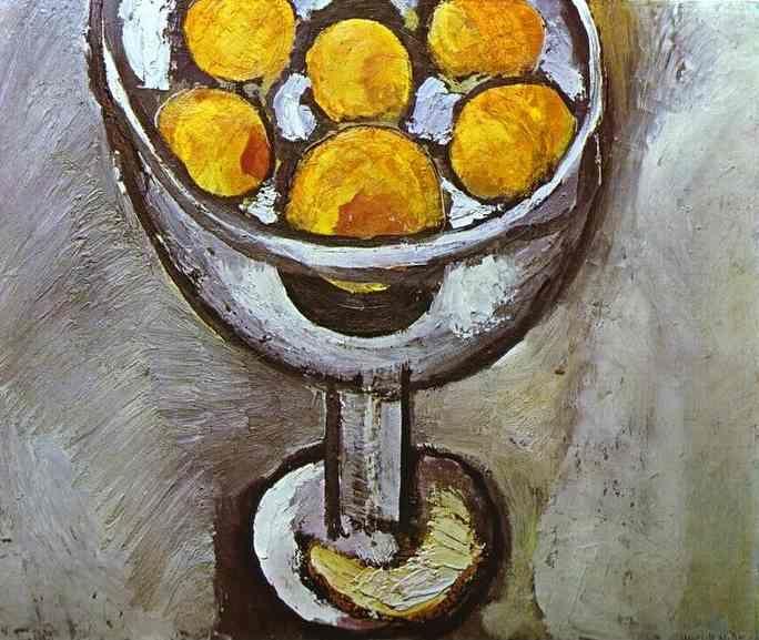Henri Matisse. A vase with Oranges.