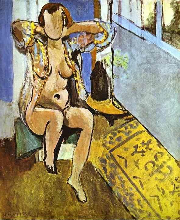Henri Matisse. Nude, Spanish Carpet.